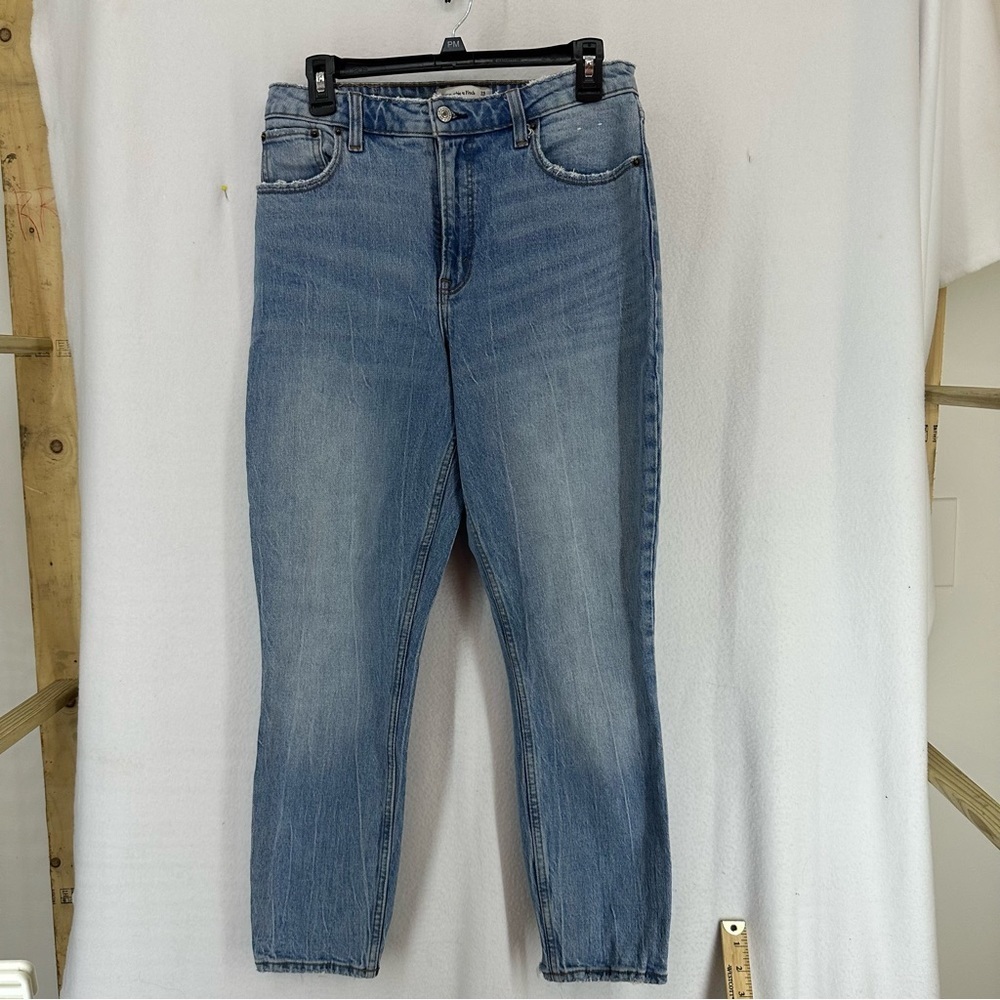 Abercrombie & Fitch‎ The Skinny High Rise Curvy Love Light Wash Jeans 29/8
